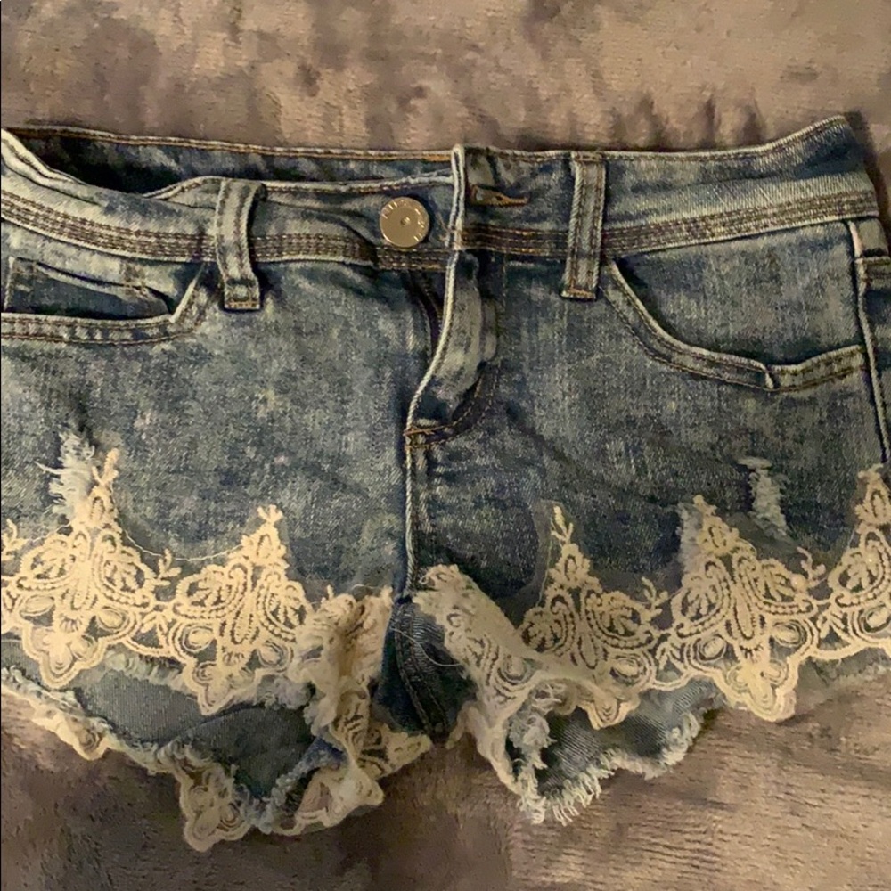 Jean shorts